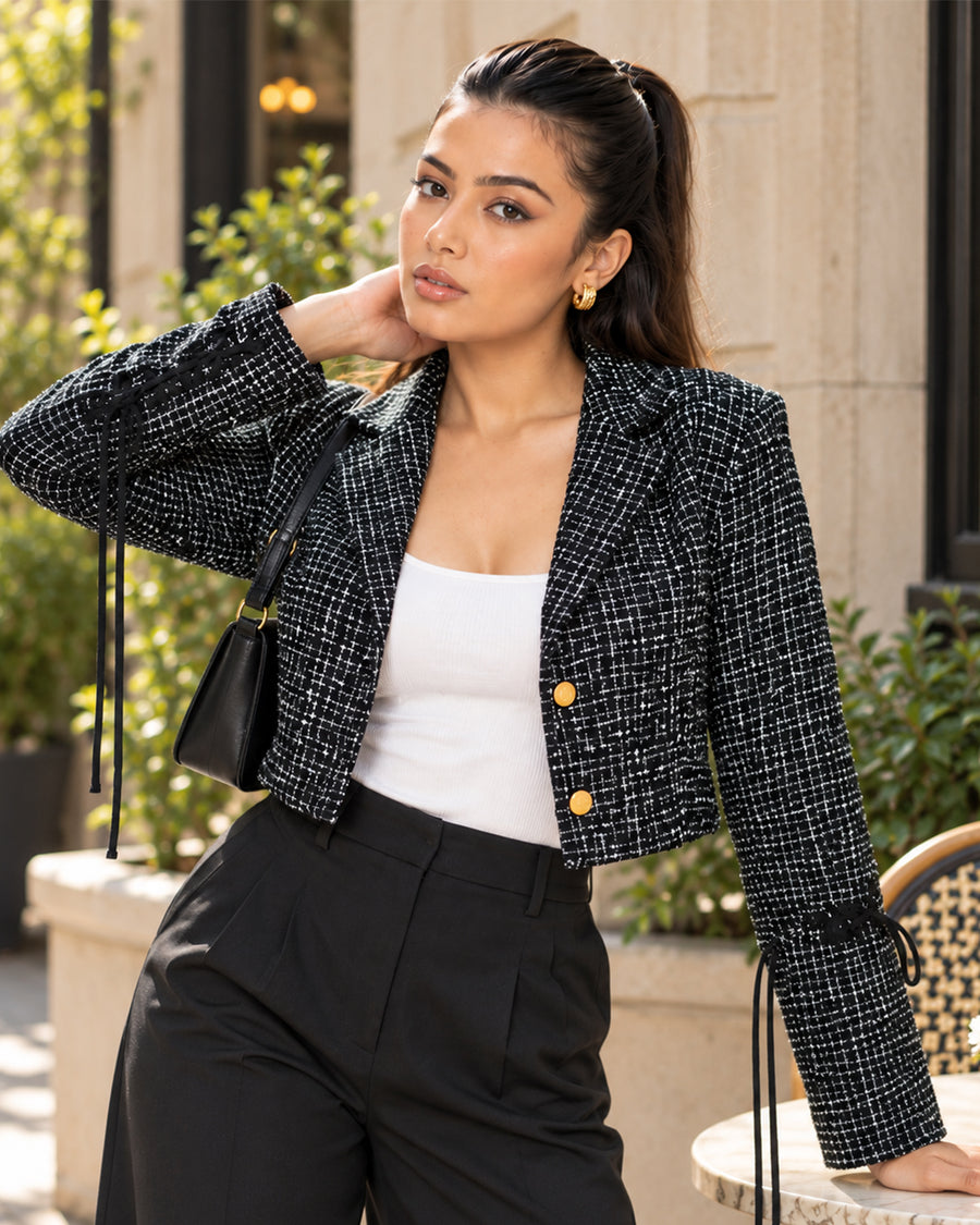 Charcoal Tweed